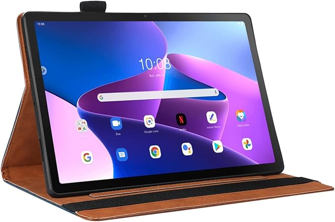 Case for Lenovo Tab M10 Plus (2020 2nd Gen) TB-X606F / TB-X606X 10.3" Multi-Angle Cover Built in Pocket PU Leather Stand Case with Multi-Angle Stand Card Holder for Lenovo M10 Plus 10.3 inch