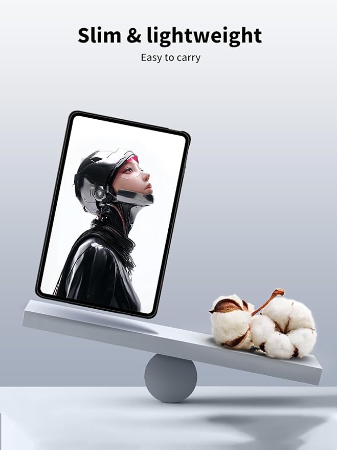 Case for REDMAGIC Astra Gaming Tablet 9.06inch,NOUKAJU Tablet Protection Case,Drop-Resistant,Anti-Scratch,Protection Cover for REDMAGIC Astra(Black)