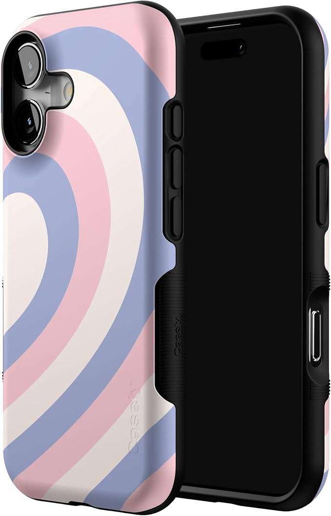 Casely iPhone 17 Case | Half of My Heart (Right) | Friendship | Bold Protective Design | Compatible with MagSafe