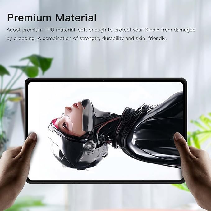 Case Cover for REDMAGIC Astra Gaming Tablet 9.06 inch, Slim Design Matte TPU Soft Protective Cover for ZTE Nubia REDMAGIC Tablet 3 Pro, Anti-Scratch,Shockproof,Black