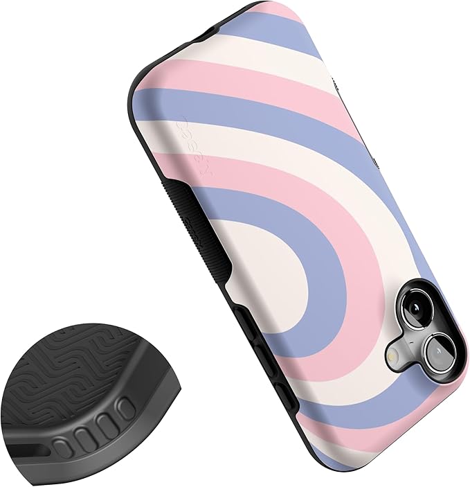 Casely iPhone 17 Case | Half of My Heart (Left) | Friendship | Bold Protective Design | Compatible with MagSafe