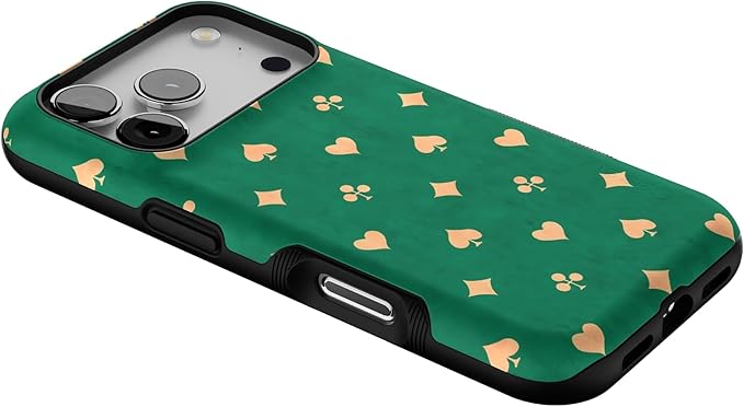 Casely iPhone 17 Pro Case | Royal Flush | French Deck | Bold Protective Design | Compatible with MagSafe