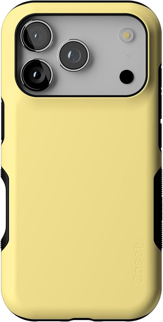 Casely iPhone 17 Pro Case | Butter Me Up | Butter Yellow | Bold Protective Design | Compatible with MagSafe