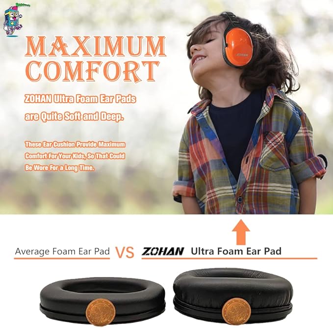 ZOHAN 030 Kids Noise Cancelling Headphones for Autism Kids Ear Protection