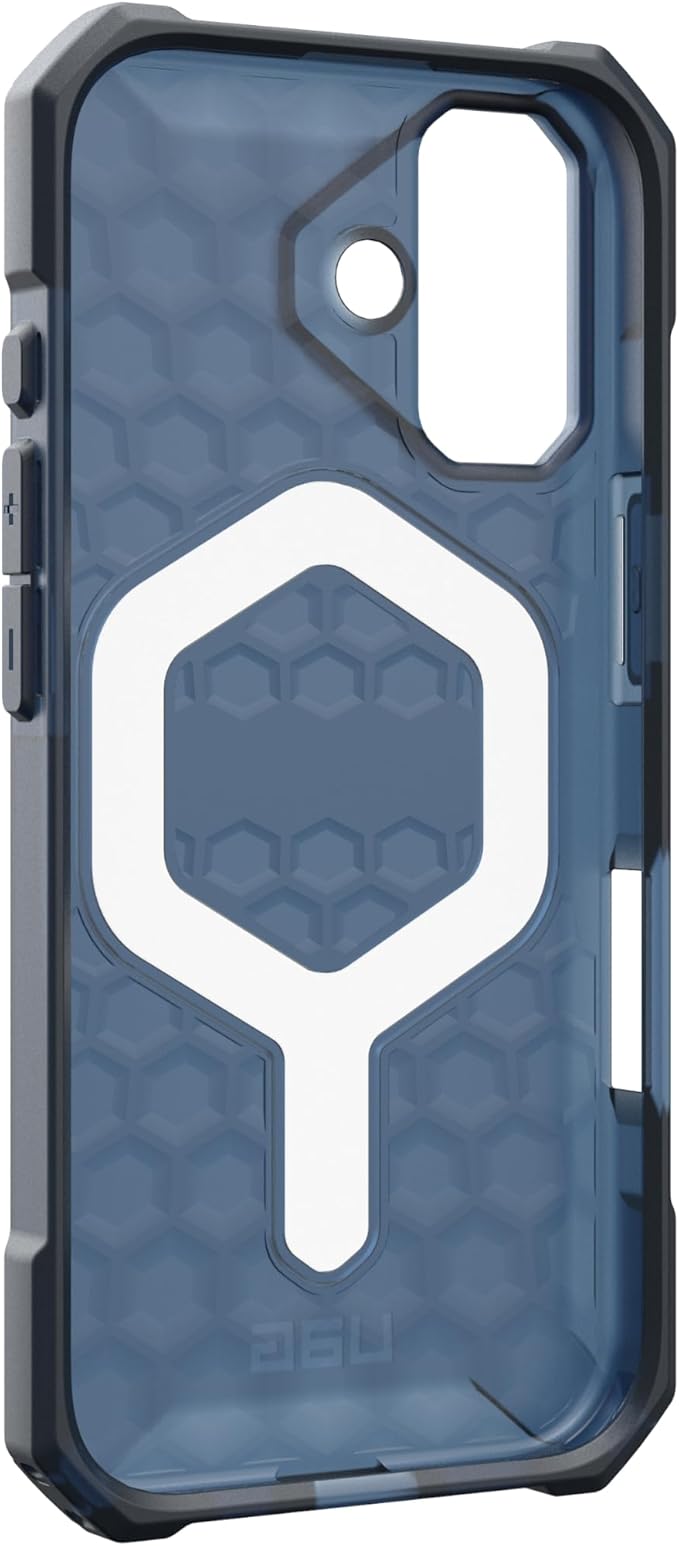 URBAN ARMOR GEAR UAG Designed for iPhone 17 Case Essential Armor - Compatible with MagSafe Translucent Military Grade Protective Cover, Cloud Blue