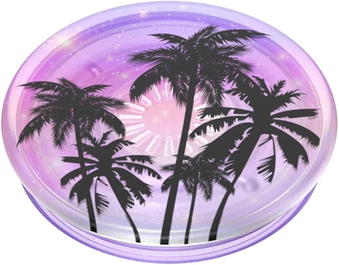 PopSockets Plant-Based Phone Grip with Expanding Kickstand, Adhesive Grip, Eco-Friendly - Translucent Lavender Twilight
