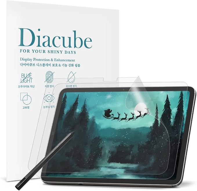 2-Pack Paperfeel Screen Protector for Lenovo Tab P11 2nd Gen/Xiaoxin Pad Plus 2023 11.5", Anti-Glare Matte PET Film for Drawing and Writing Like on Paper, High Responsive Touch, Easy Installation