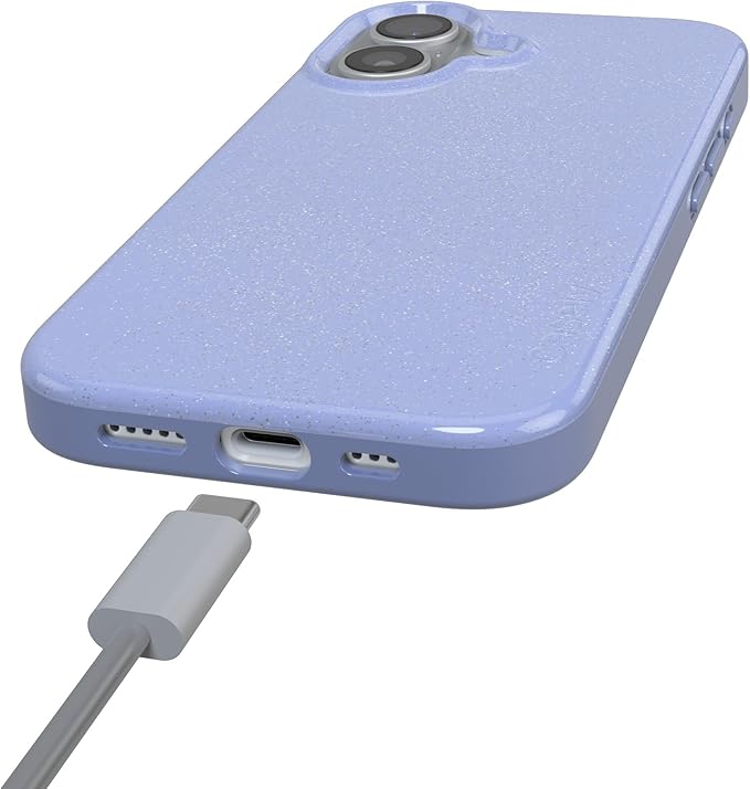 Casely iPhone 17 Case | First Light | Periwinkle Pastel Shimmer | Compatible with MagSafe | Classic Ultra Slim Design
