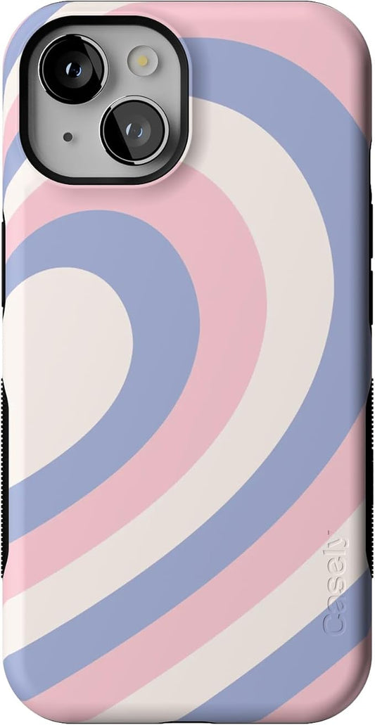 Casely iPhone 14 Case | Half of My Heart (Right) | Friendship | Compatible with MagSafe | Bold Protective Design