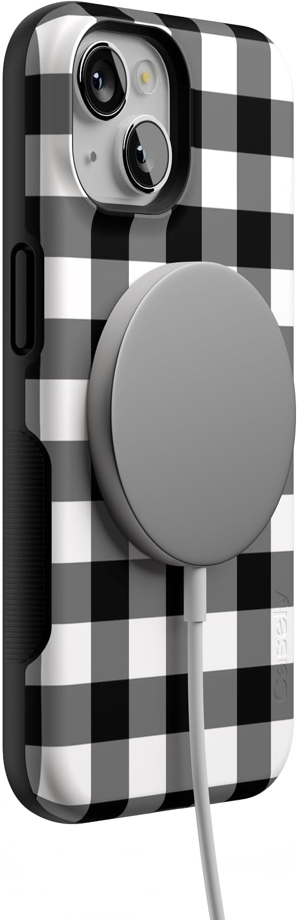 Casely iPhone 14 Case | Check Me Out | Checkerboard | Compatible with MagSafe | Bold Protective Design