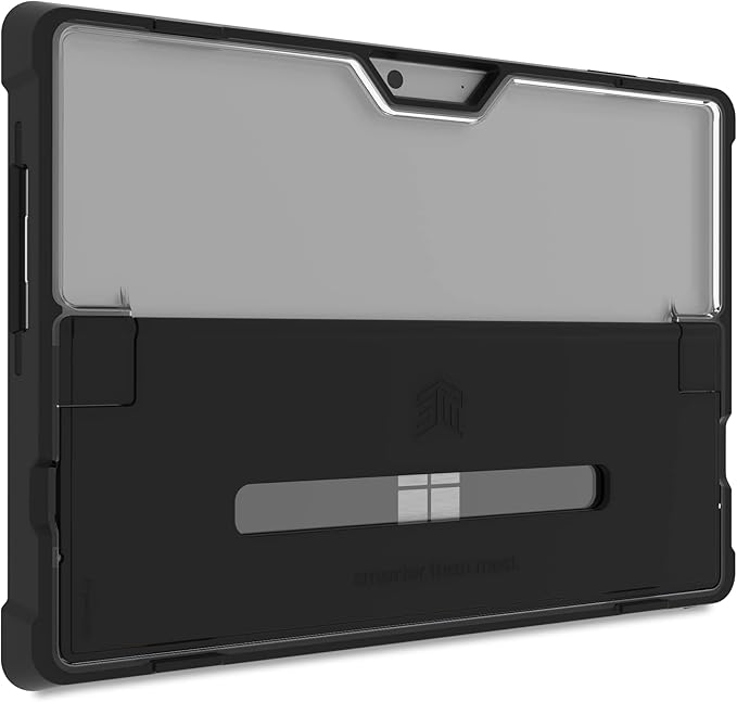 STM Dux Shell for Microsoft Surface Pro 9, 10, and 11th Edition - Rugged and Protective case with Pen Storage - Black (stm-222-338MZ-01)