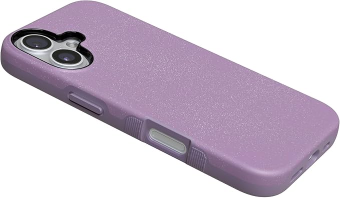Casely iPhone 17 Case | Lavender Waves | Purple Shimmer | Compatible with MagSafe | Bold Protective Design