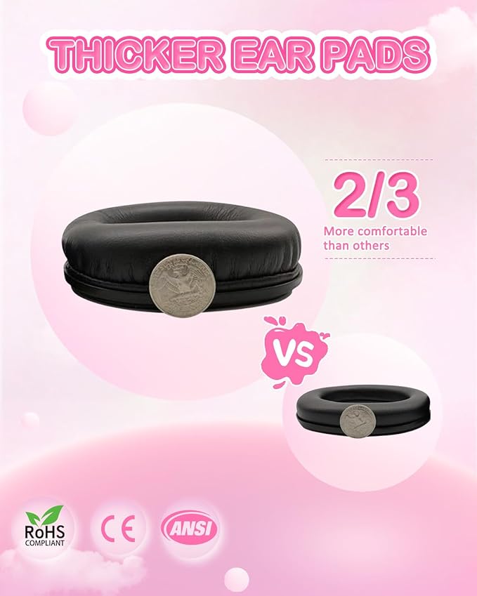 ZOHAN Kids Ear Protection 2 Pack, Hearing Protection Safety Ear Muffs for Children Have Sensory Issues, Adjustable Noise Reduction Earmuffs for Concerts, Fireworks, Air Shows (Nebula&Unicorn)