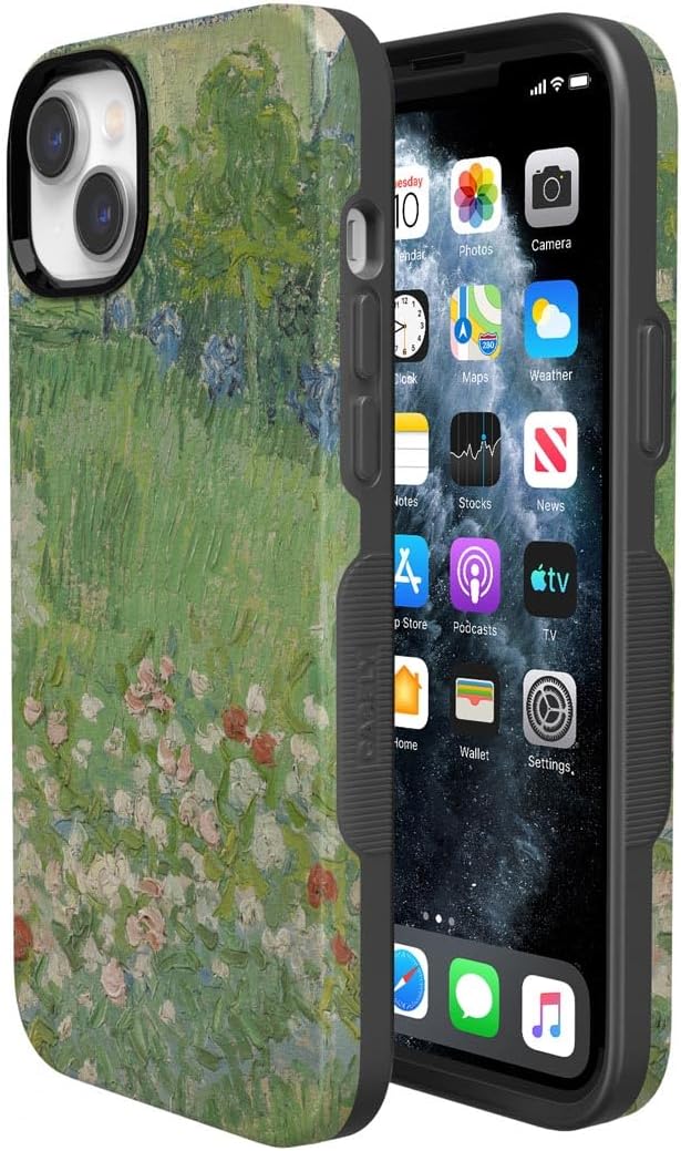 Casely iPhone 14 Case | Vincent’s Admired Garden | Van Gogh Museum | Compatible with MagSafe | Bold Protective Design