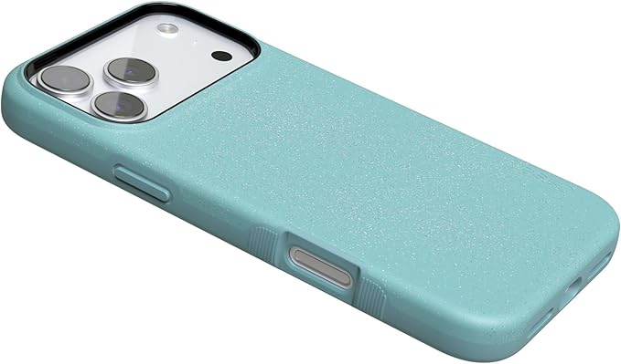 Casely iPhone 17 Pro Case | Aquamarine | Ocean Blue Shimmer | Compatible with MagSafe | Bold Protective Design