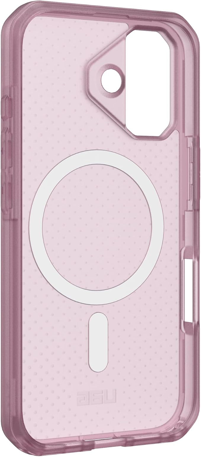 URBAN ARMOR GEAR UAG Designed for iPhone 17 Case Dot - Compatible with MagSafe Translucent Military Grade Protective Cover, Lilac Purple
