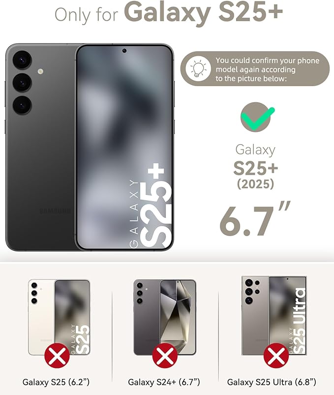 OCASE Compatible with Galaxy S25 Plus Wallet Case, PU Leather Flip Folio Case with Card Holders RFID Blocking Kickstand [Shockproof TPU Inner Shell] Protective Phone Cover 6.7 Inch 2025, Purple