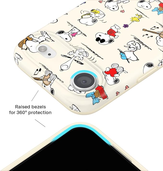 VELVET CAVIAR Case for iPhone 17 Air | Compatible with MagSafe | 10ft Drop Tested | Protective Designer Cases | Snoopy Moods