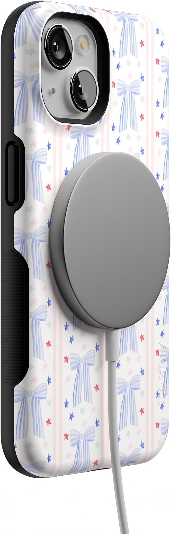 Casely iPhone 14 Case | Summer Bows | Coquette | Compatible with MagSafe | Bold Protective Design