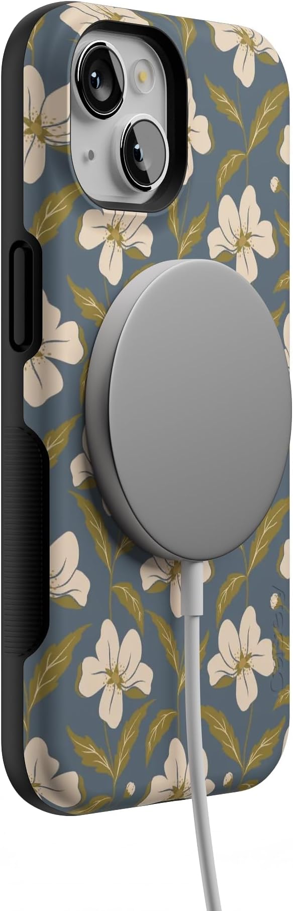 Casely iPhone 14 Case | Lei'd Back | The Boyfriend Collection | Bold Protective Design | Compatible with MagSafe