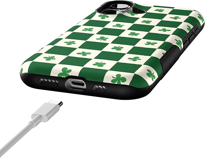 Casely iPhone 17 Case | Lucky You | Shamrock | Bold Protective Design | Compatible with MagSafe