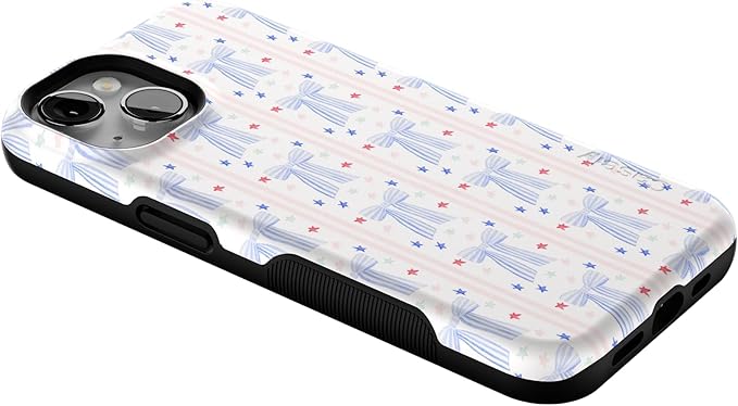 Casely iPhone 14 Case | Summer Bows | Coquette | Compatible with MagSafe | Bold Protective Design