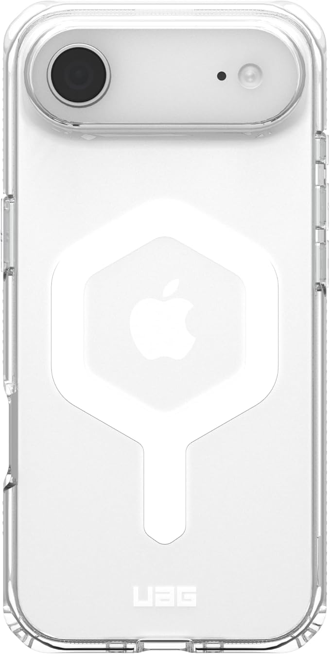 URBAN ARMOR GEAR UAG Designed for iPhone Air Case Plyo - Compatible with MagSafe Transparent Military Grade Protective Cover, Ice/White