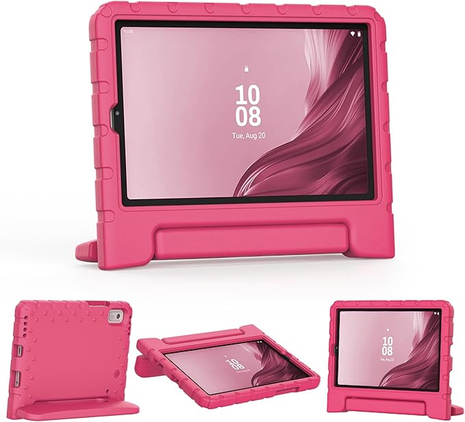 Kids Case for Lenovo Tab M9 2023 9 Inch (TB310FU / TB310XU),Light Weight Shockproof Convertible Handle Stand Kids Case Cover for Lenovo Tab M9 Tablet 9 Inch 2023 (Rose)