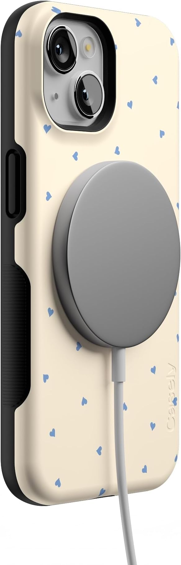 Casely iPhone 14 Case | I'm Yours | Tiny Hearts | Compatible with MagSafe | Bold Protective Design