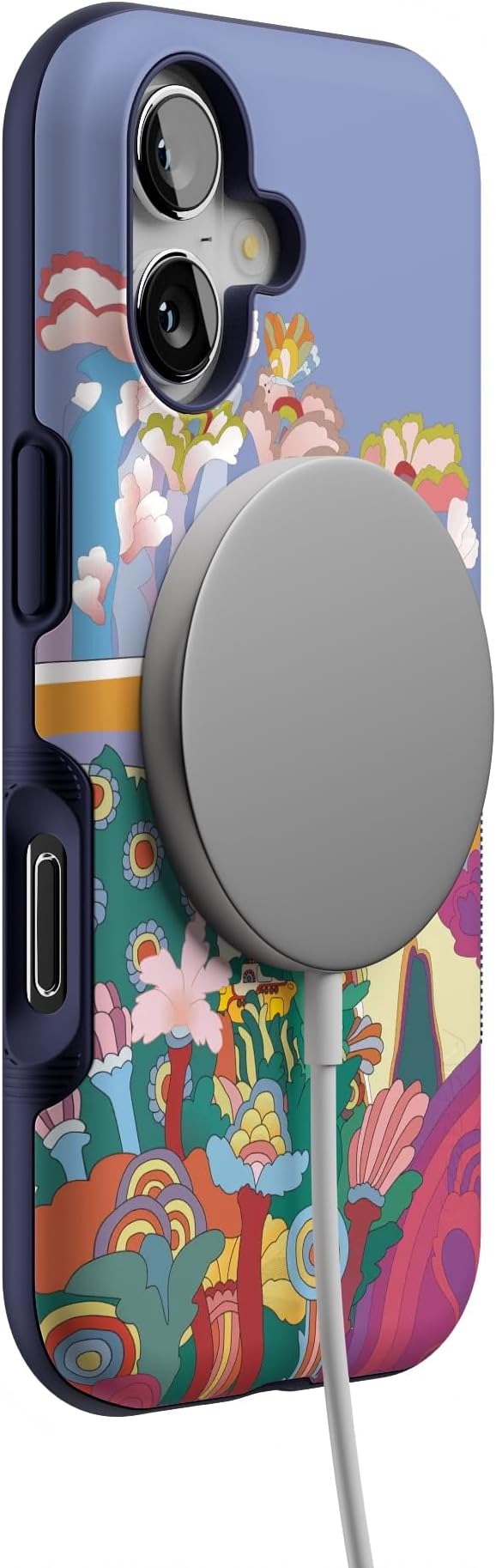 Casely iPhone 17 Case | Beneath The Waves | The Beatles Yellow Submarine | Bold Protective Design | Compatible with MagSafe