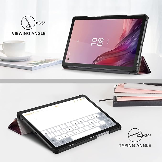 Case Compatible with Nook 9 Lenovo Tablet 2024/Lenovo Tab M9 9Inch Tablet TB310FU 2023 Lightweight Slim Stand Cover,Dusk