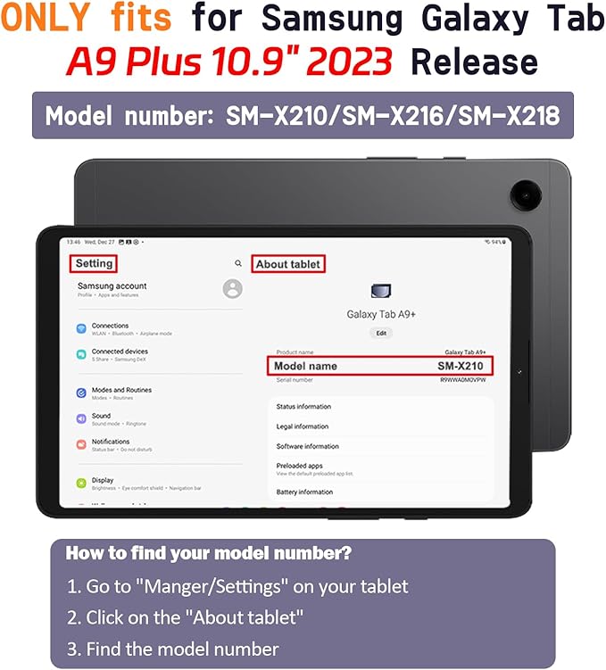 AVAWO Kids Case for Samsung Galaxy Tab A9+/A9 Plus 11 Inch 2023 Case, with Strap, Shockproof Lightweight Handle Stand 2023 Model (SM-X210/X216/X218) with Lanyard, Green