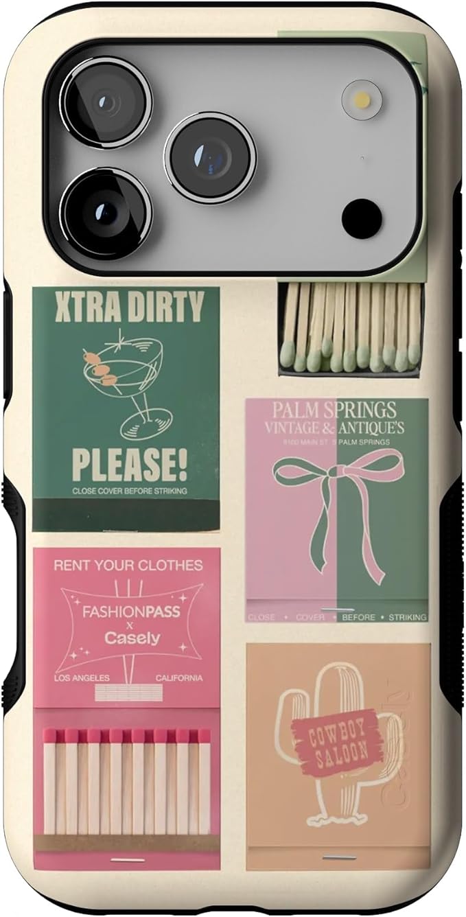 Casely iPhone 17 Pro Case | Perfect Match | FashionPass x Casely | Bold Protective Design | Compatible with MagSafe