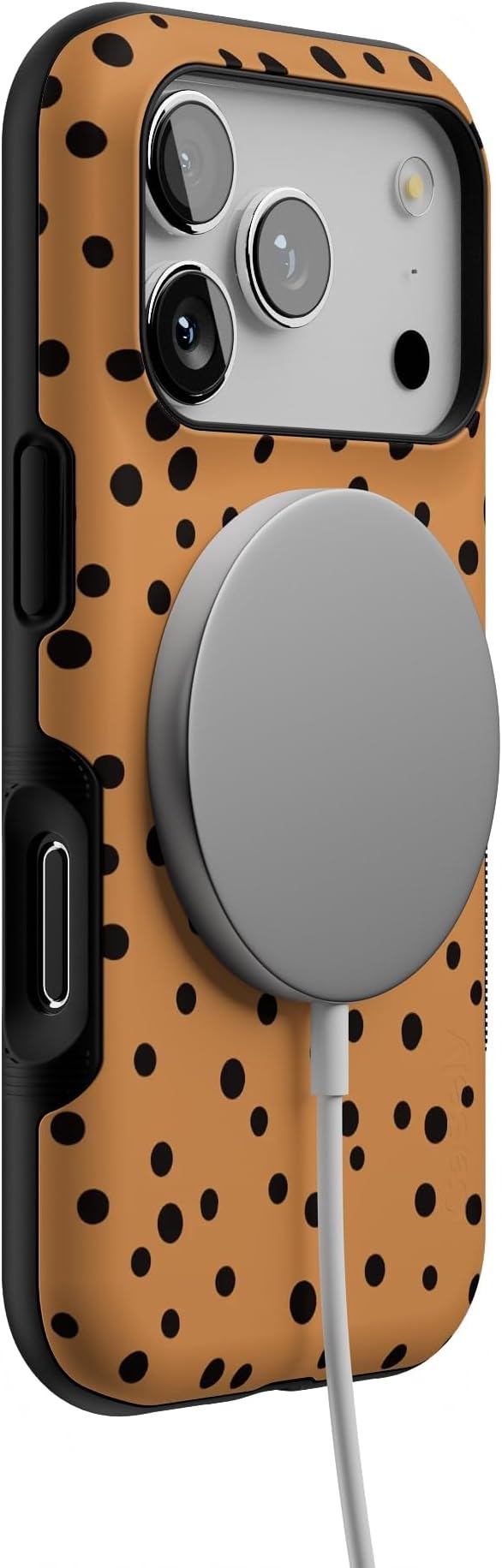 Casely iPhone 17 Pro Case | Spot On | Dotted Animal Print | Bold Protective Design | Compatible with MagSafe