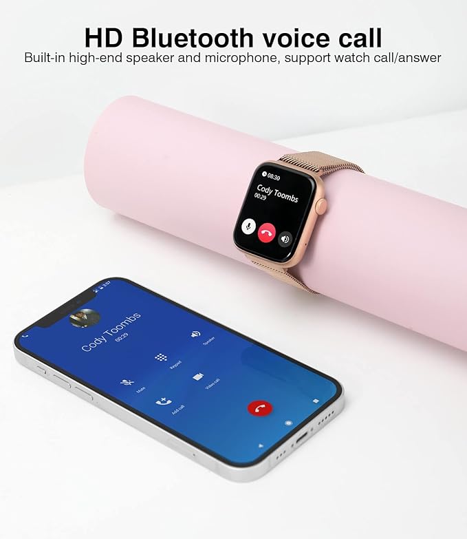 Smart Watches for Women Blood Pressure, 1.9" HD Full Touch Screen, Fitness Tracker with Heart Rate Blood Oxygen Sleep Monitor, IP67 Waterproof Smartwatch, 123 Sports Fitness Tracker for Android iOS