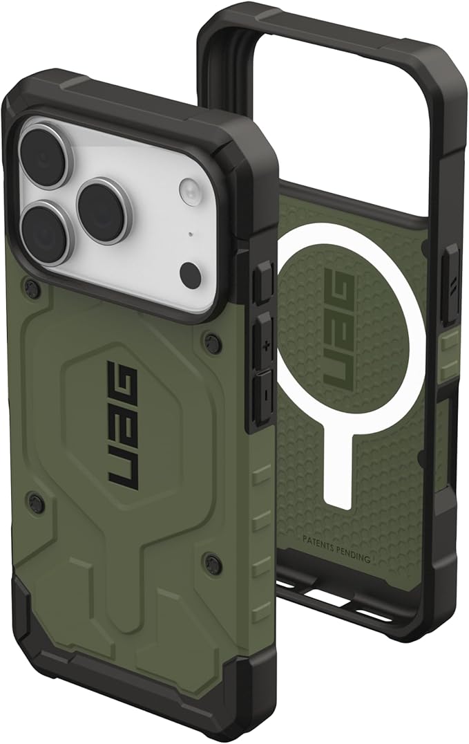 URBAN ARMOR GEAR UAG Designed for iPhone 17 Pro Case Pathfinder - Compatible with MagSafe Military Grade Protective Cover, Olive