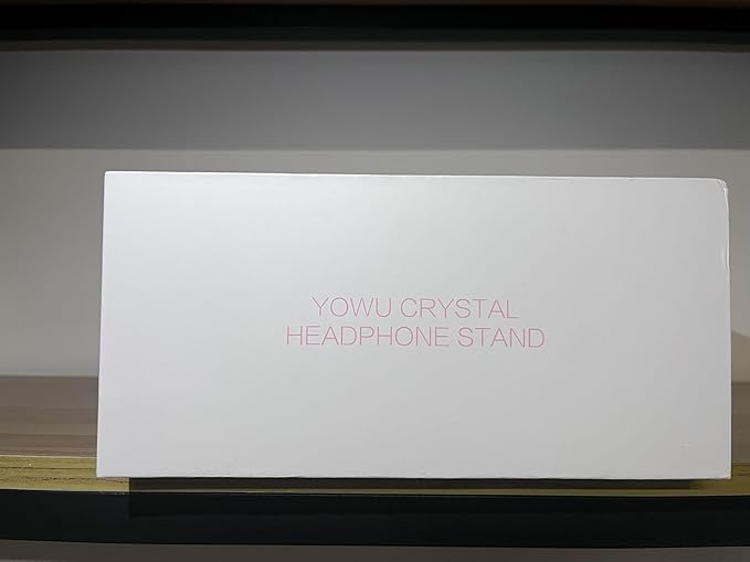 YOWU RGB Headphone Stand with Charger - 4 in 1 Docking Station & 10 Magical Light Modes - Cool Gaming Accessories (Black)