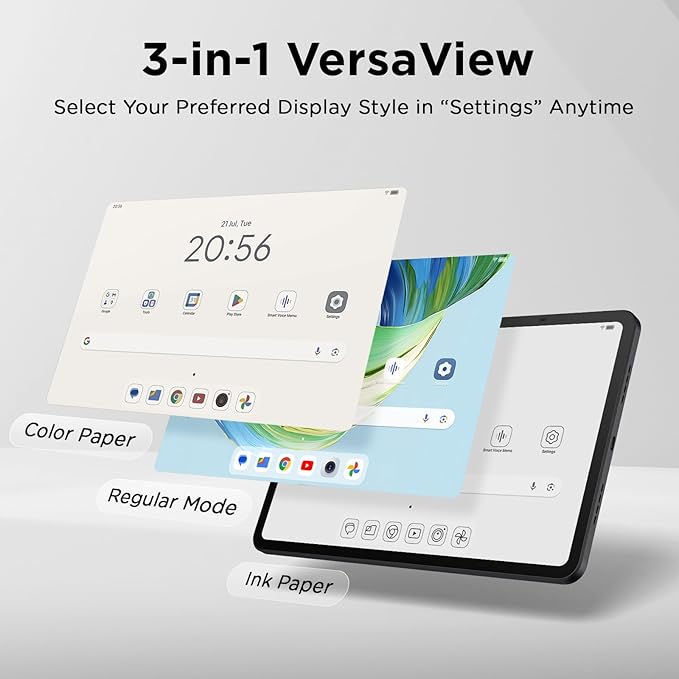 TCL NXTPAPER 11 Gen 2 Android Tablet, 11" Drawing Pad & Digital Notebook, Stylus & Flip Case Included, NXTPAPER 4.0 Display, Android 15, AI Tools, 6+6GB RAM, 64GB Storage, 8000mAh Battery, Gray