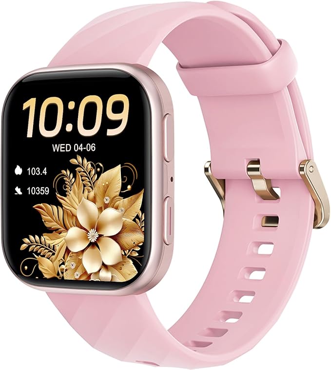 MorePro Smart Watch for Women Men (Make/Answer Call), 1.85" Smartwatch with 24/7 Heart Rate & Blood Pressure Monitor, Blood Oxy-gen Sleep Tracking, 120+ Sports Fitness Trackers for iPhone Android