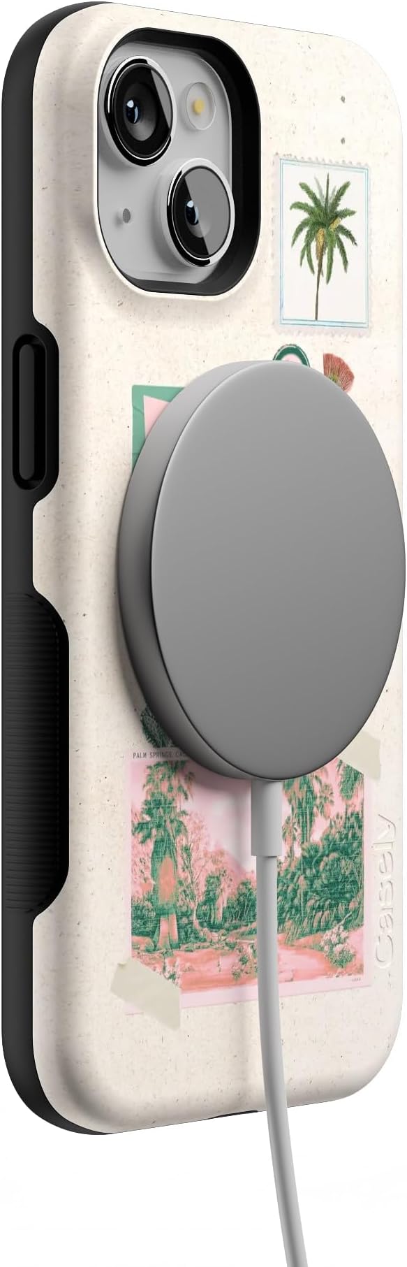 Casely iPhone 14 Case | Vintage Vacay | FashionPass x Casely | Compatible with MagSafe | Bold Protective Design