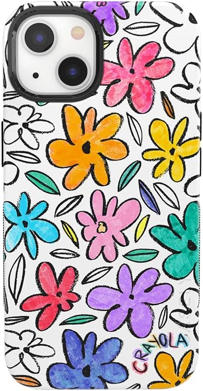 Casely iPhone 14 Case | Crayola | Outside The Lines | Crayola Marker | Compatible with MagSafe | Bold Protective Design