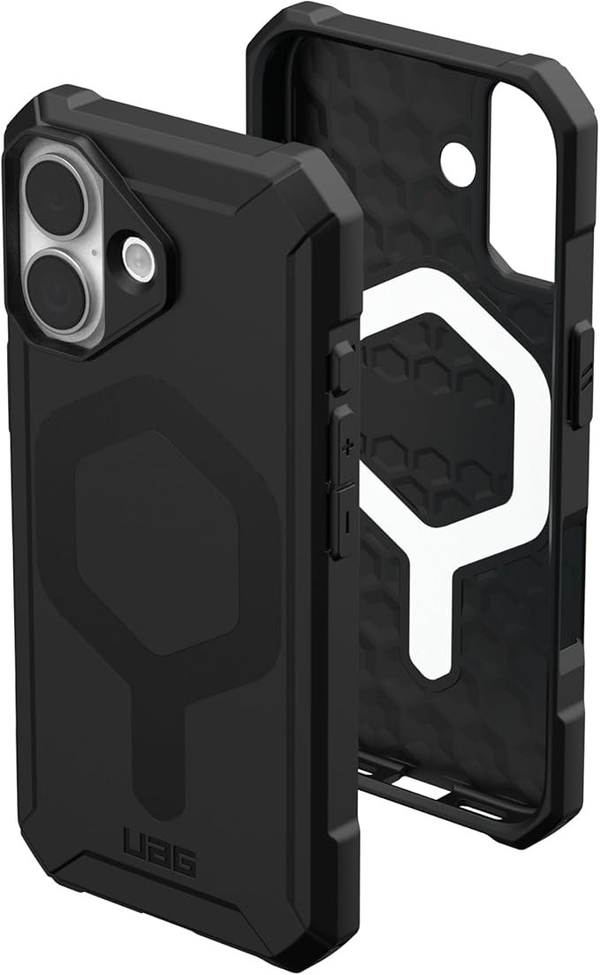 URBAN ARMOR GEAR UAG Designed for iPhone 17 Case Essential Armor - Compatible with MagSafe Military Grade Protective Cover, Black
