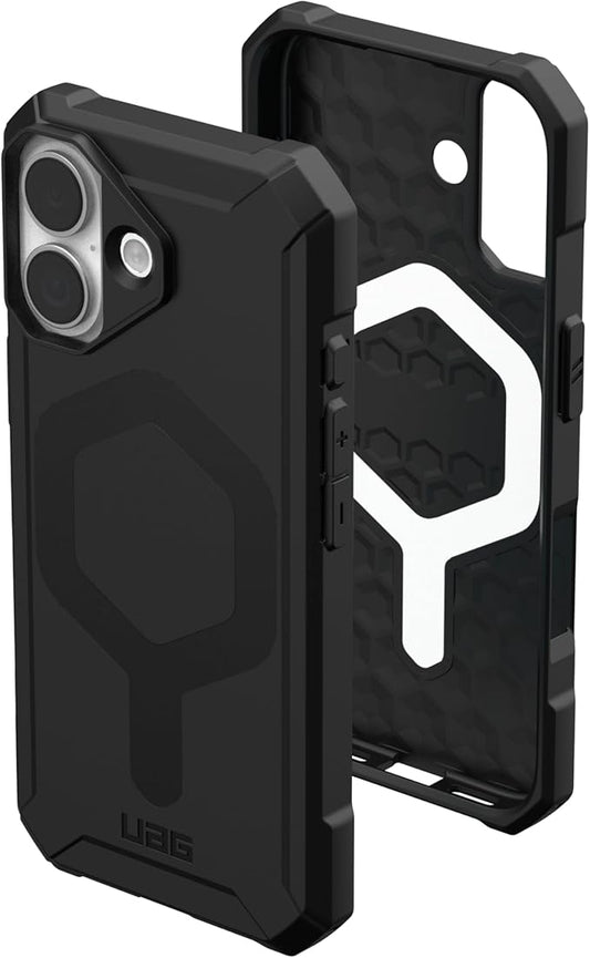 URBAN ARMOR GEAR UAG Designed for iPhone 17 Case Essential Armor - Compatible with MagSafe Military Grade Protective Cover, Black