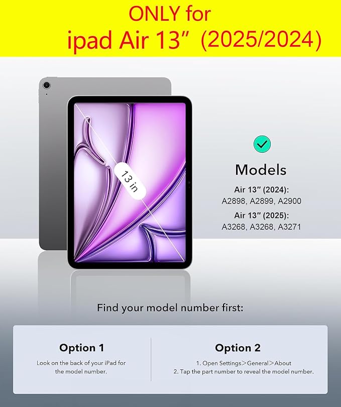 for Ipad Case Air 13-inch M3/M2 2025/2024(Model:A3268/A3269/A2898/A2899) Genuine Leather Cover Protective Shell,Built-in Pencil Holder and Auto Wake/Sleep.Wine Red