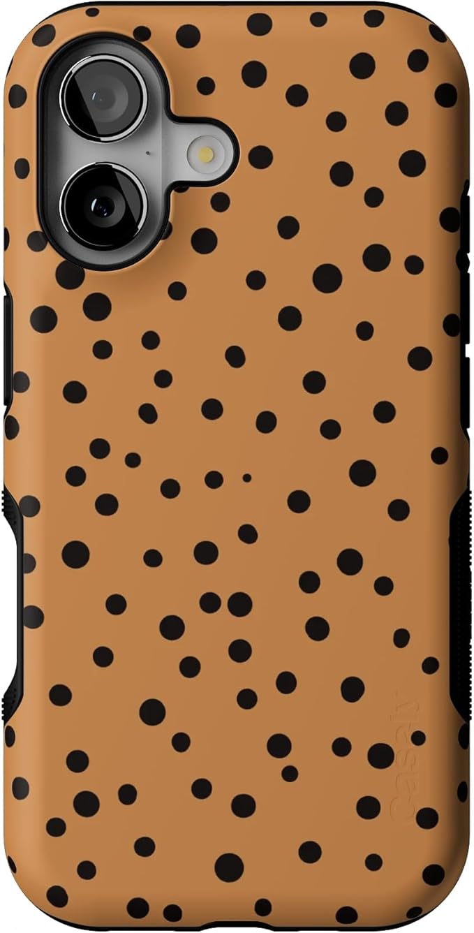 Casely iPhone 17 Case | Spot On | Dotted Animal Print | Bold Protective Design | Compatible with MagSafe
