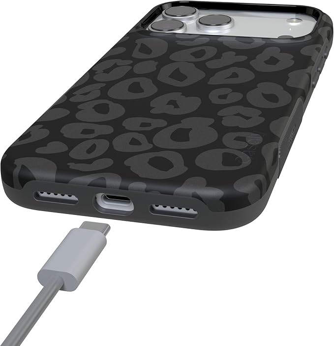 Casely iPhone 17 Pro Case | Into The Wild | Black Leopard | Compatible with MagSafe | Bold Protective Design