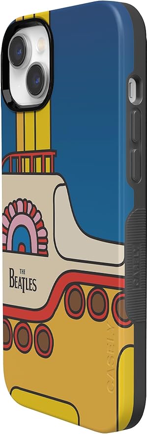 Casely iPhone 14 Case | Beatles | Yellow Submarine | Compatible with MagSafe | Bold Protective Design