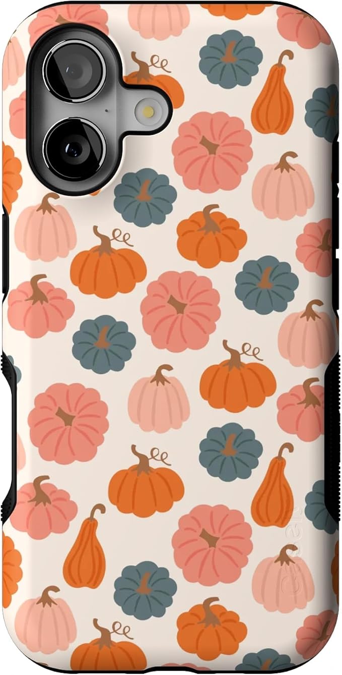 Casely iPhone 17 Case | Oh My Gourd | Pumpkin Patch | Bold Protective Design | Compatible with MagSafe