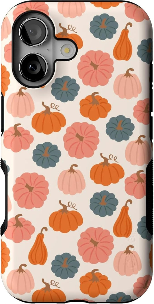 Casely iPhone 17 Case | Oh My Gourd | Pumpkin Patch | Bold Protective Design | Compatible with MagSafe