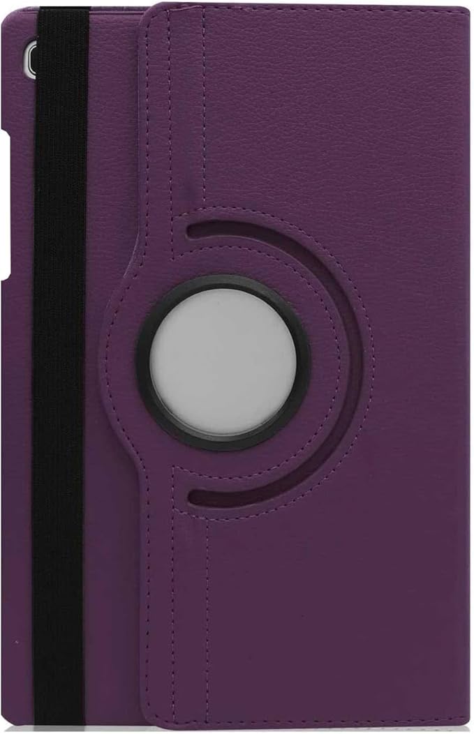 Case for Samsung Galaxy Tab A9+/A9 Plus 11'' 2023 (SM-X210/X216/X218), 360 Degree Rotating Stand Case Smart Protective Cover, with Stylus Pen,Screen Film (Purple)